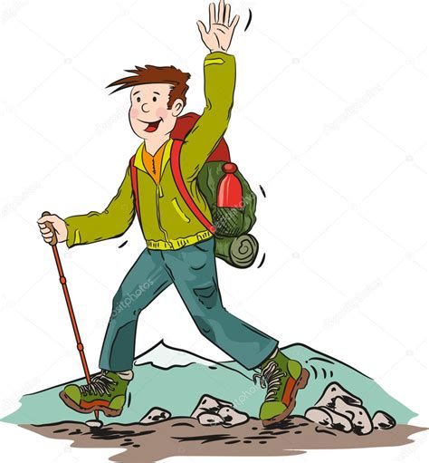 Hiker Stock Vector Image By ©lukaves 24598501