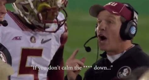 Aufgenommen von einer echten katze. Coach Tells QB To "Calm The F**K Down" - Football Video ...