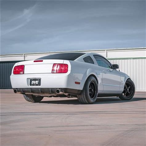 Sve Mustang Drag Wheels 15x10 Gloss Black 05 14