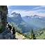 Hiking Highline Trail In Glacier National Park  Guides Montana