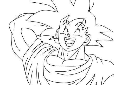 Dibujos Para Colorear De Goku