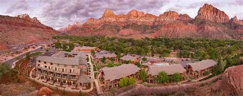 Zion Canyon Village Cable Mountain Lodge At Zion National Park