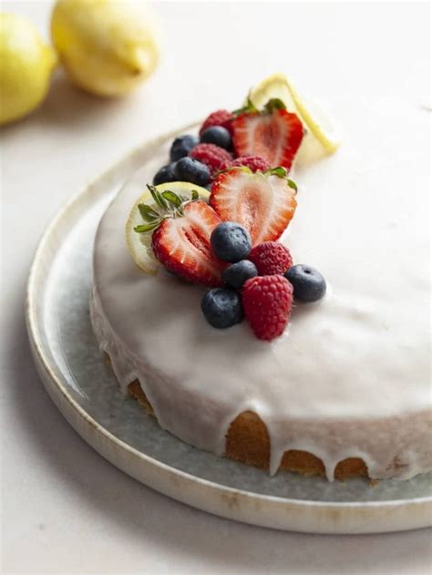 Simple Lemon Cake Recipe The Gluten Free Austrian