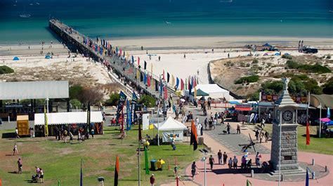 For many, much of adelaide's appeal is due to its coastal setting, alongside gulf st. Semaphore Beach