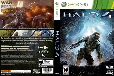 Halo 4 Xbox 360 Ultra Capas