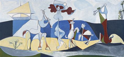 Une Oeuvre De Picasso La Joie De Vivre Musée Picasso Antibes Le