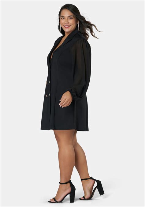 Buy Good Luvin Tuxedo Dress By Pink Dusk Online Curve Project