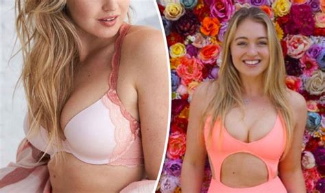 Iskra Lawrence Flaunts Major Cleavage In Boob Baring Lingerie For