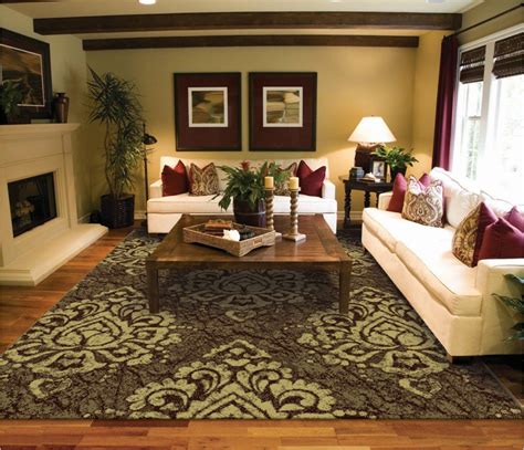 Modern Rugs For Living Room Rugs 5x7 Contemporary Rugs Green Brown