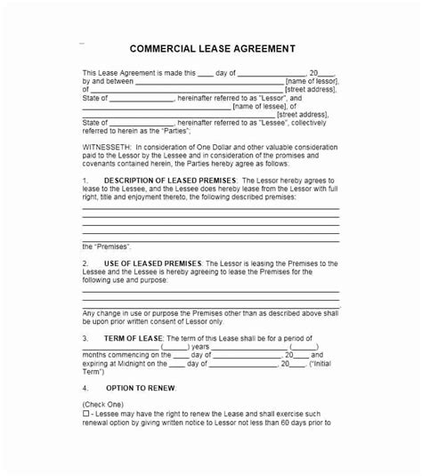 Your landlord must try to rerent the property reasonably quickly and subtract the rent received from new tenants from the amount you owe. Free Printable Commercial Lease Agreement New 26 Free ...