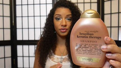 Just rinsing your hair with vinegar mixed with water. My Favorite Curly & Straight Hair Products : Part 1 ...