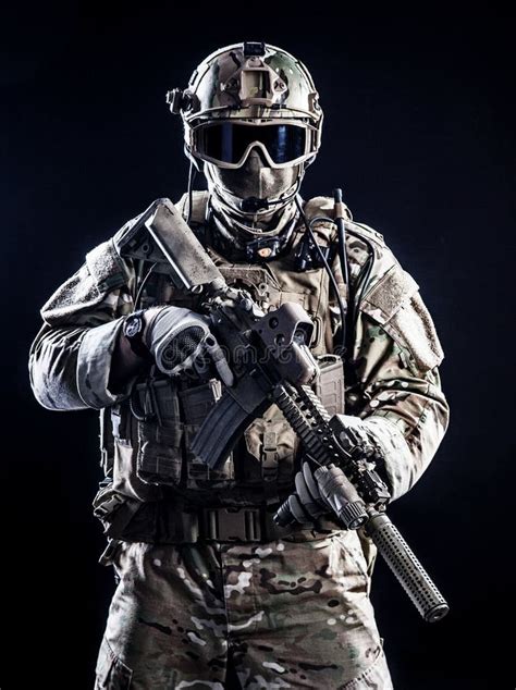Special Forces Soldier Stock Photo Image Of Soldier 48545092