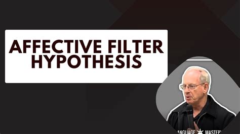 Affective Filter Hypothesis Youtube