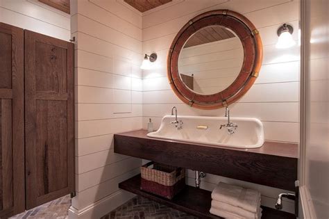 cabin style bathroom sinks artcomcrea