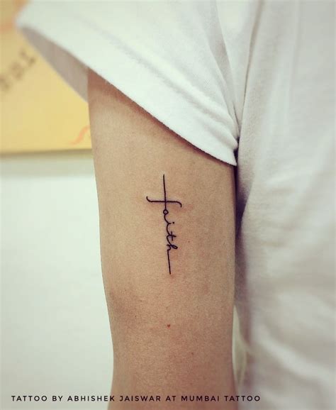 Top More Than Faith Cross Tattoo On Back Best Vova Edu Vn