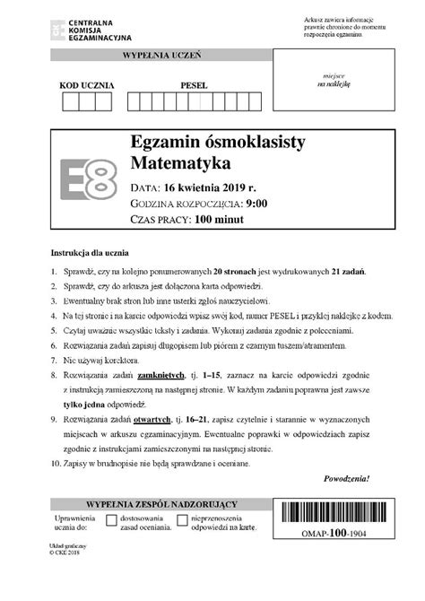 Uczniów szkół podstawowych z niemal 13 tys. Egzamin ósmoklasisty 2020. Kiedy będzie? Termin egzaminu ...