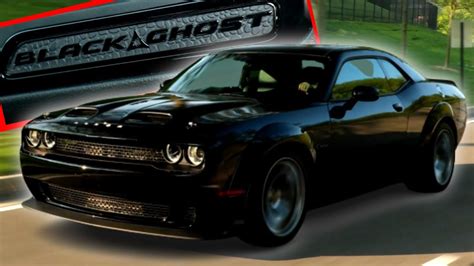 2023 Dodge Challenger Black Ghost With 807 Horsepower