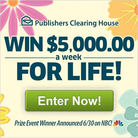 Check spelling or type a new query. Publishers Clearing House - Win $7000 A Week For Life ...