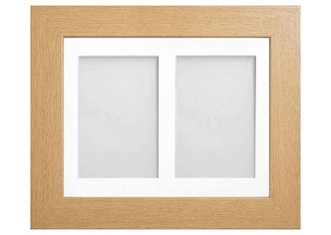 Watson Multi Aperture Beech 10x8 Frame With White Mount Cut For Image
