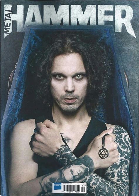 Ville Valo On The Upcoming Metal Hammer Uk Cover December 2017 Issue