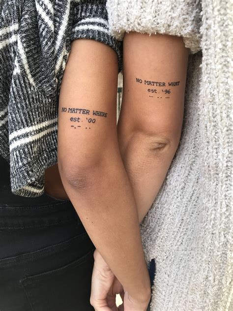 Sister Tattoo ♥️ Bff Tattoos Sibling Tattoos Small Tattoos Tattoo