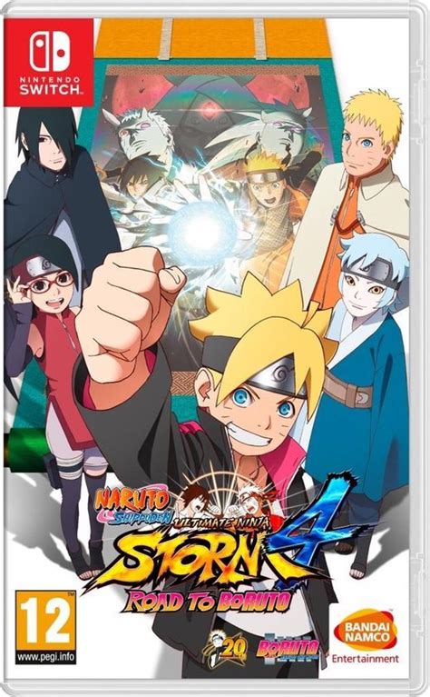 Naruto Ultimate Ninja Storm 5 Nintendo Switch Mserllogo