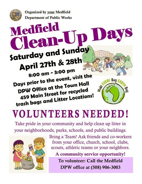 Medfield Clean Up Days Medfield Ma Patch