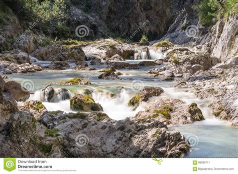 Mountain Stream With Clear Water Stock Image Image Of Nature Water