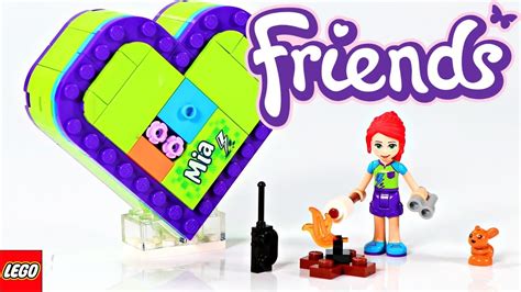 Lego Friends Mia S Heart Box 2019 Building Review 41358 Youtube