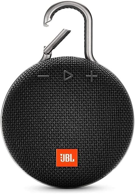 Jbl Clip 3 Waterproof Portable Bluetooth Speaker Black