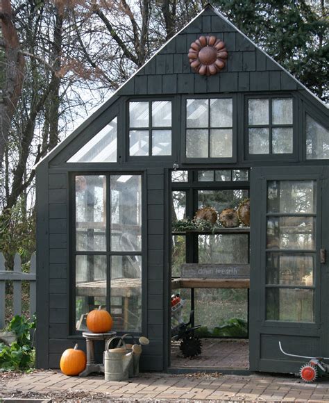 Old windows can make a cute, inexpensive greenhouse that will brighten any yard or patio. 15 Fabulous Greenhouses Made From Old Windows - Off Grid World