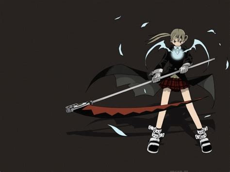 Girl With A Scythe In The Anime Soul Eater Wallpapers And Images