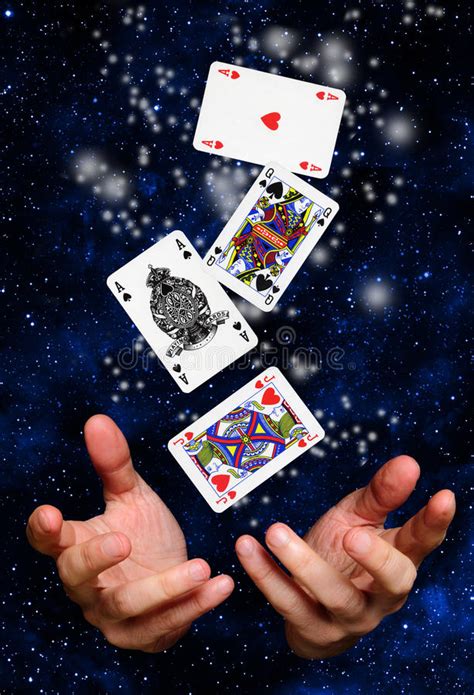 Magician Hands With Cards Royalty Free Stock Photo Image 12302115