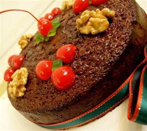 Torta Negra Navideña