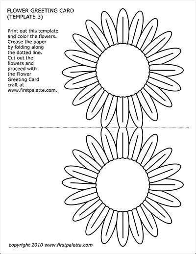 Start a free trial today! Flower Greeting Card Templates | Free Printable Templates ...