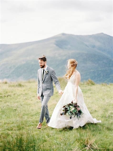 intimate and wild elopement on the irish coast dingle elopement rustic chic wedding wedding