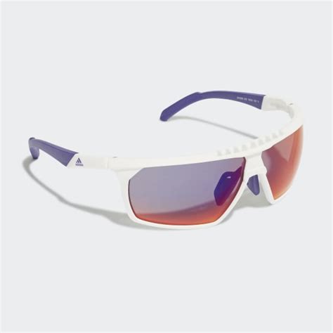 Adidas Sport Sunglasses Sp0030 White Unisex Running Adidas Us