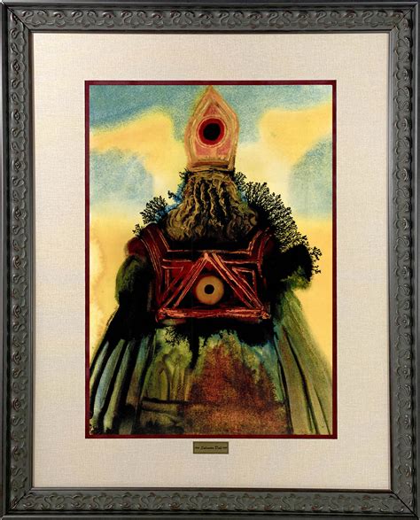 Salvador Dali Arca Foederis From Biblia Sacra Gold And Silver Pawn Shop