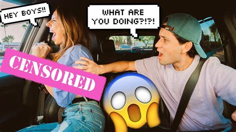 Flashing Strangers While He Drives To See His Reaction Hilarious