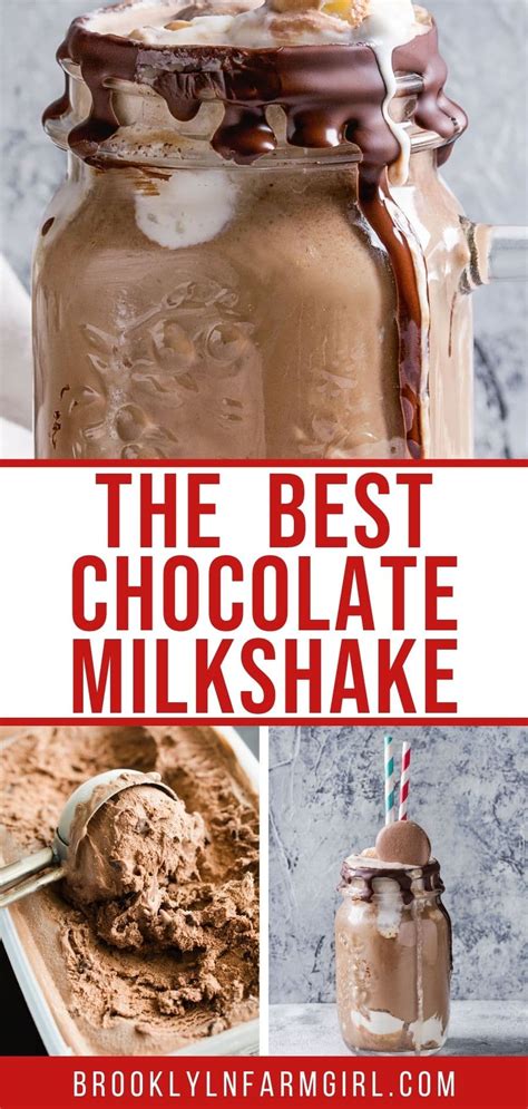 The Best Chocolate Milkshake Brooklyn Farm Girl