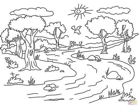 Gambar Pemandangan di Buku Gambar | Harian Nusantara