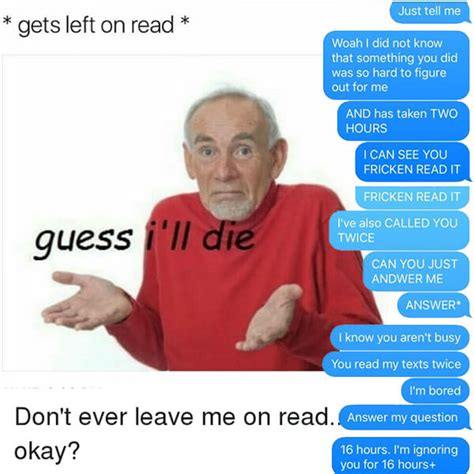 Left On Read What Does Left On Read Mean