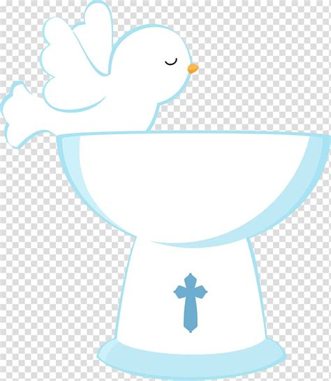 White Bird On Birdbath Illustration Baptism First Communion Eucharist