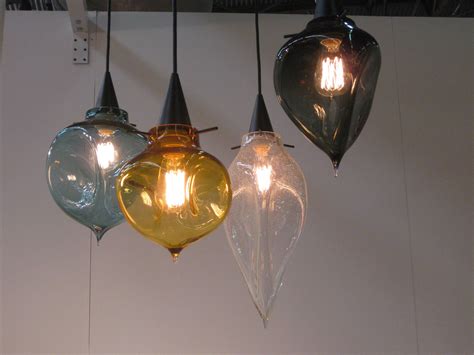 15 Collection Of Paxton Hand Blown Glass 8 Lights Pendants