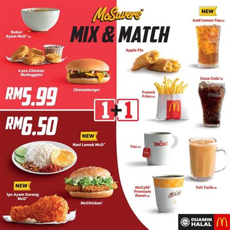 So, we got rid of them. McDonald's McSavers Mix & Match from RM5.99