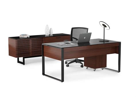 Corridor 6521 Modern Executive Office Desk Bdi Furniture West