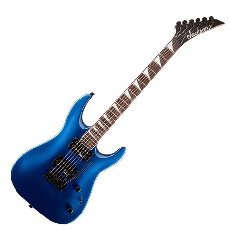 Jackson Js22 Dinky Arch Top Electric Guitar Metallic Blue At Gear4music