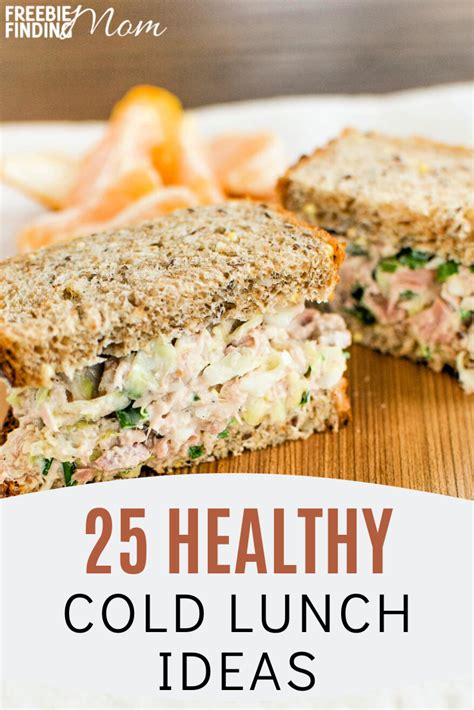 25 Healthy Cold Lunch Ideas Freebie Finding Mom Healthy Sandwich