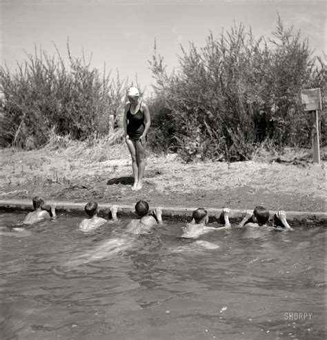 Shorpy Historical Picture Archive The Swimming Lesson 1942 High