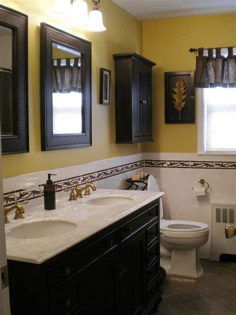 Bathrooms remodel tile bathroom bathroom renovations bathroom interior zen bathroom small bathroom with shower bathroom interior design new toilet windowless bathroom. Gold and Tile Bathroom | HGTV
